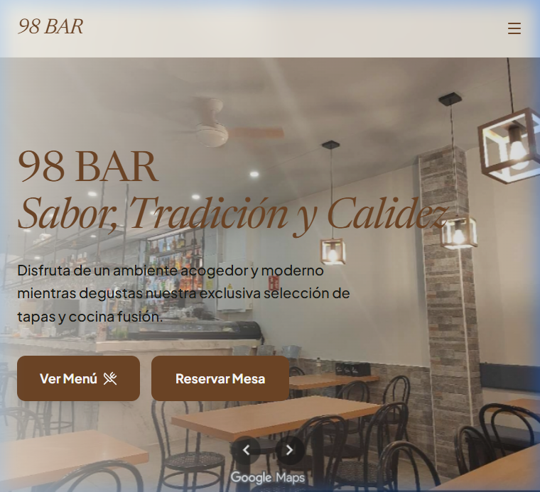 98 Bar Portfolio